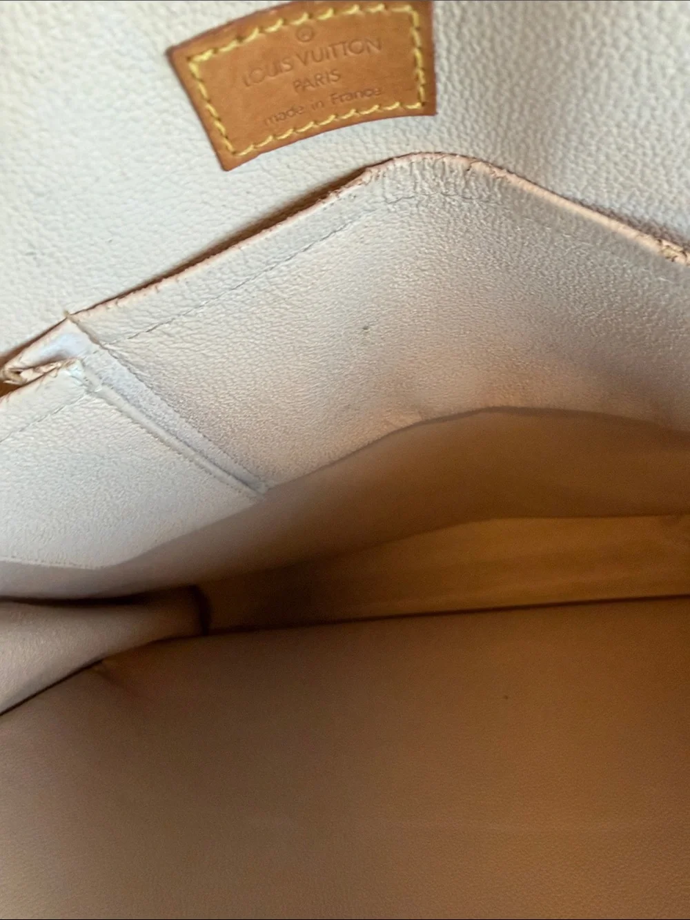Louis Vuitton Monogram Canvas Shopper Tote - Brown with Tan Handles